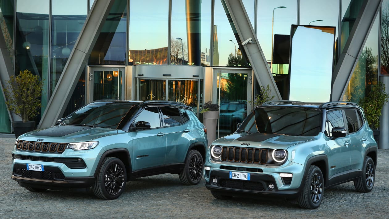 Νέα υβριδικά Jeep Renegade και Compass  